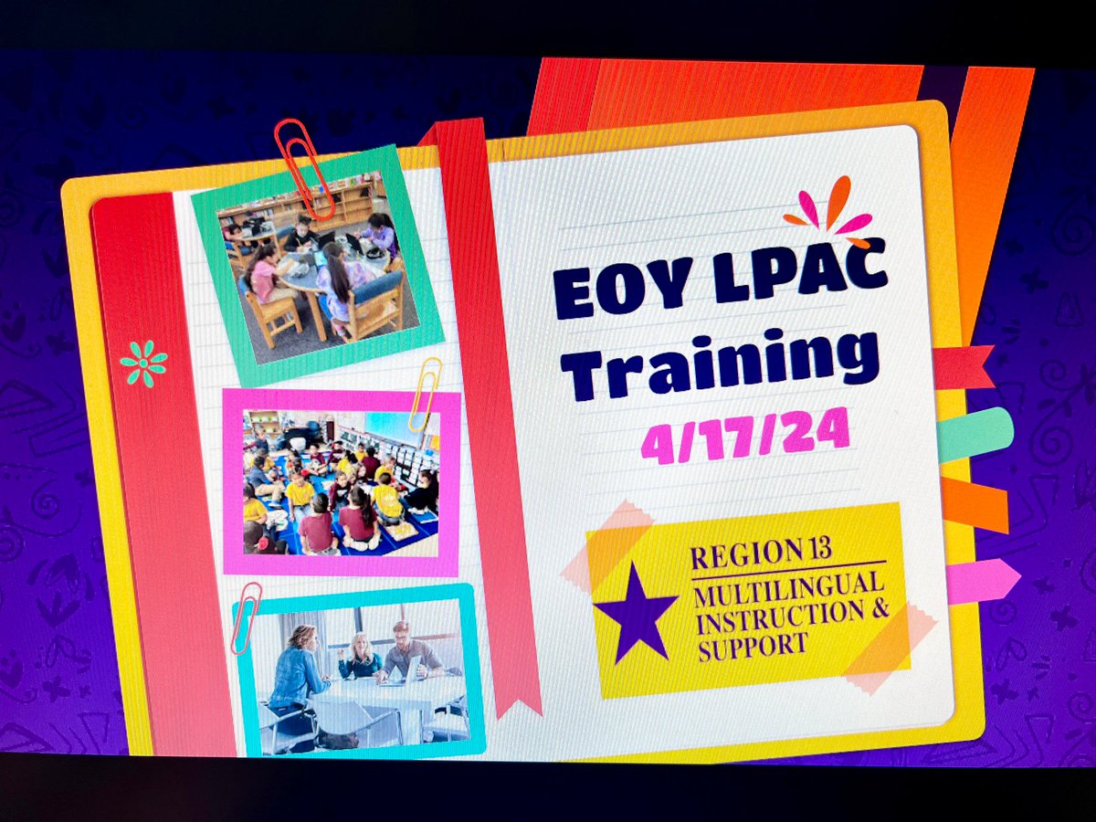 Are you ready for this? It starts at 9:00 AM! <a href="/region13/">ESC Region 13</a>