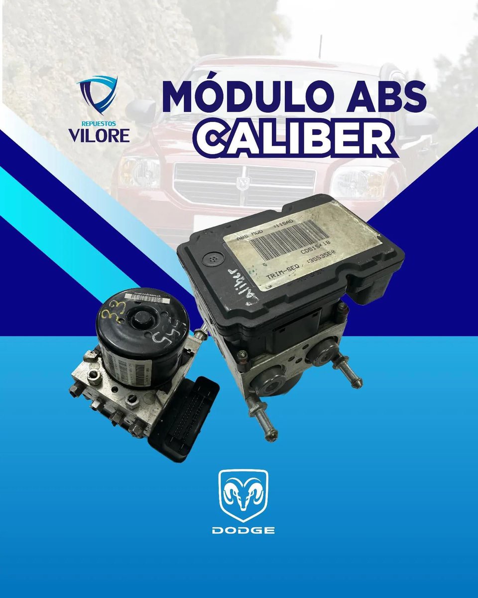 DISPONIBLE MÓDULO ABS PARA CALIBER 😎
Garantizamos repuestos 100% originales. 
Realizamos delivery en toda Valencia🛵 y si te encuentras en otro estado, hacemos envíos a nivel nacional. 🇻🇪
⁣¡𝐂𝐎𝐍𝐓Á𝐂𝐓𝐀𝐍𝐎𝐒!
📲0414-4802260
📧Ventas@grupovilore.com⁣⁣⁣⁣⁣⁣