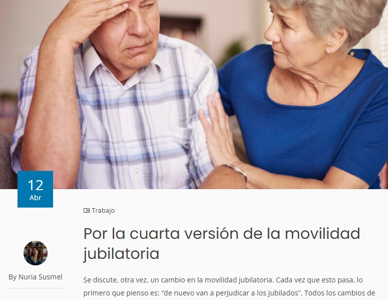 Por la cuarta versión de la movilidad jubilatoria bit.ly/4aYfgVX @nusus #RevistaFIEL #IndicadoresdeCoyuntura