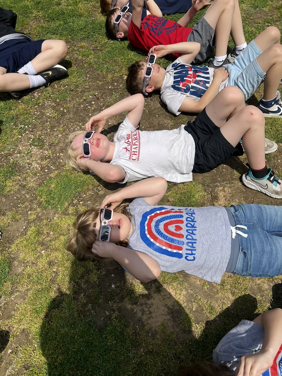 WeirClass's tweet image. Finally posting our Eclipse Day! The class loved it! 🌖