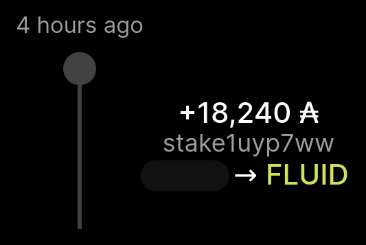 FLUID7's tweet photo. Welcome to our shiniest newest delegator!
Join us on Discord/Zoom live from 8:30 UTC on Fridays if you need any general Cardano help!
https://t.co/DGosFKJ3cy
#CardanoCommunity #ImpactStaking https://t.co/QFjeKl0MjH