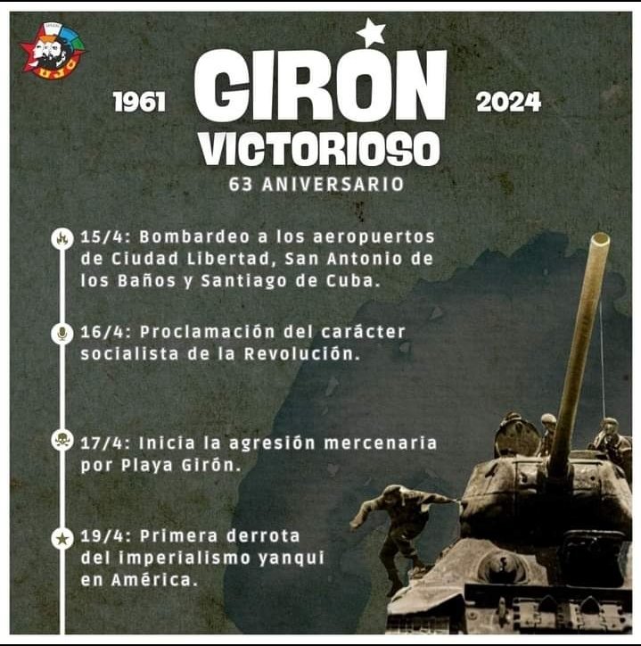 Abril de Victorias 
@BMCEswatini 
#CubaViveEnSuHistoría