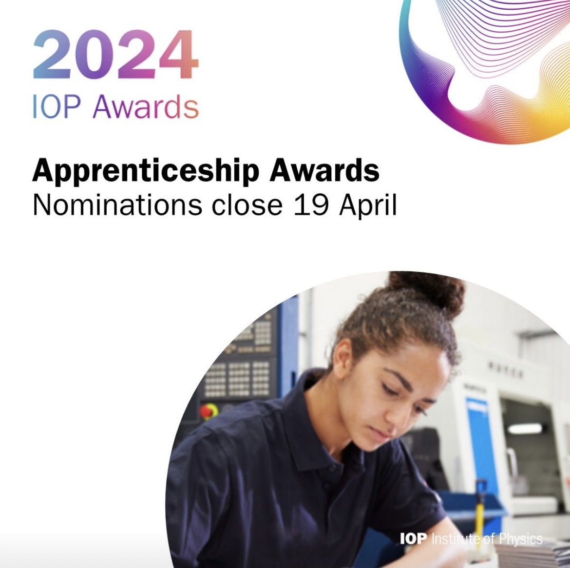 Celebrate apprentices' contributions to #physics! Recognise employers dedicated to scientific and engineering #apprenticeships. Spread the word and nominate deserving candidates! iop.org/about/awards/a… 🎉