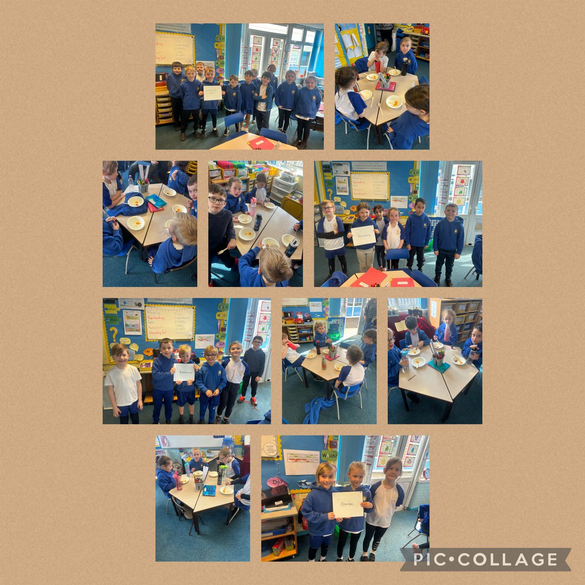 Robins have started their new D&T unit of work following  @DTassoc Projects on a Page. Today they tasted a selection of fruit and jellies @saintoswalds @MissVLea78 #ozziesD&T