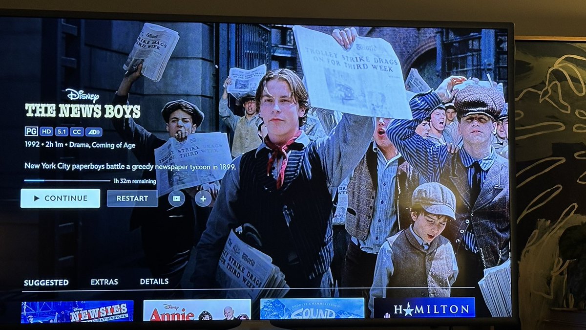 Why is Newsies called The News Boys?! 🤨 this is not ok @DisneyPlus
