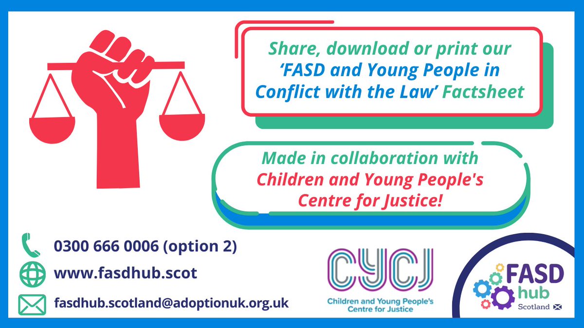 Without the appropriate supports, individuals with #FASD may experience associated difficulties. Made in collaboration with @cycj, we look at the symptoms of #FASD and how they may manifest when in conflict with the law: ow.ly/IipG50Rbm2b #FASDWorkingTogether