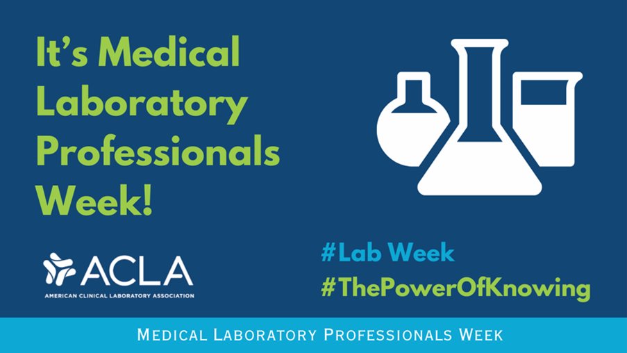 AegisSciences's tweet image. This @ACLAlabs #LabWeek, we thank America’s laboratorians for their tireless efforts each day to deliver essential health information that provides a path forward for life-changing – and life-saving – treatment and care.

#ThePowerOfKnowing #TheFutureIsLab