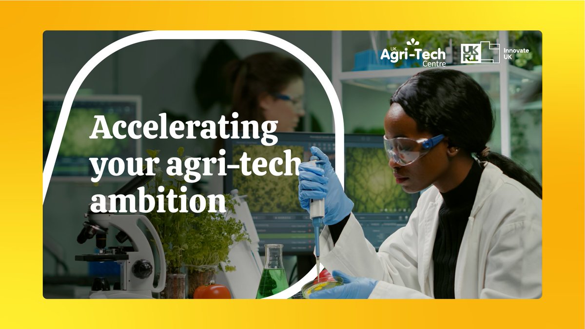 The UK Agri-Tech Centre will save you time and accelerate your progress by connecting you to: 💡World-class knowledge ✅Expertise 💰Funding 🚜Facilities Want to know more? ➡️Contact us: ukagritechcentre.com #agritech #agribusiness