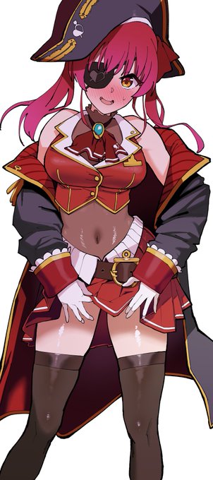 以前描いてほったらかしになってた船長立ち絵 