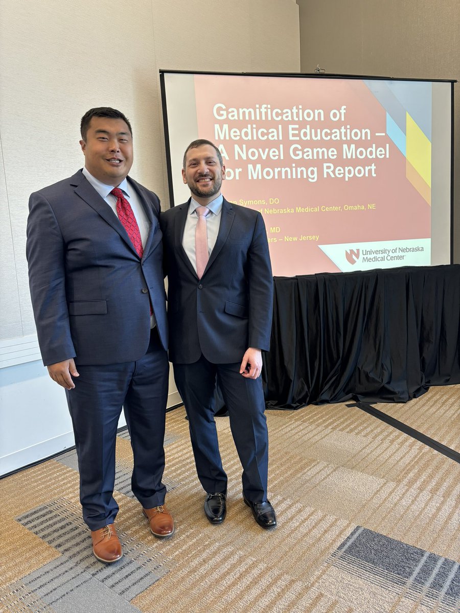 Gamifying medical education as an option to promote learner engagement, motivation, and learning outcomes?! Great conference week and awesome opportunity to present to the rising chief residents at #AIMW24! Thankful for Dr. Prister’s collaboration!