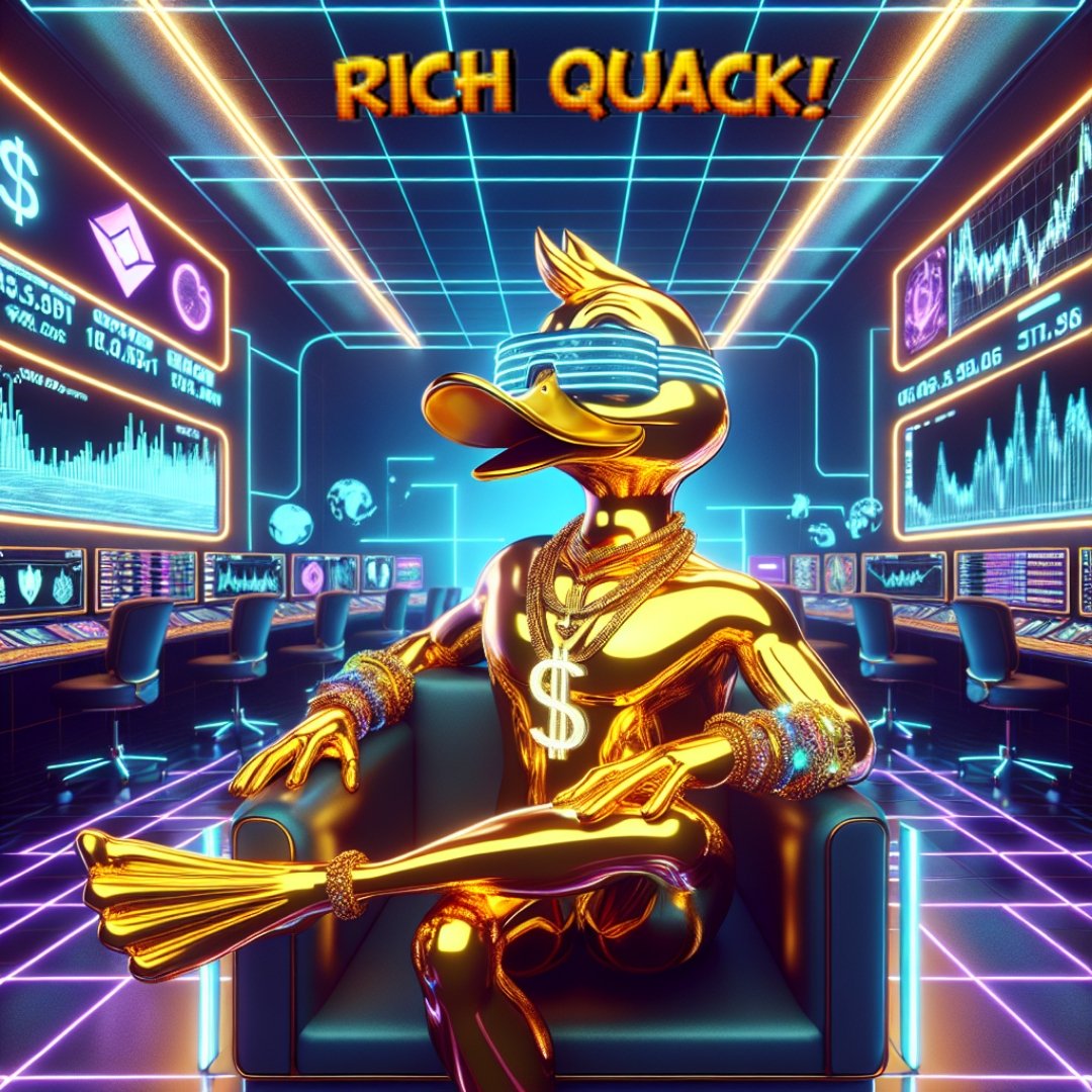 In a sea of volatility, $QUACK stands tall, showcasing its remarkable price resilience. 📈 What sets this token apart? It's not just about the numbers; it's about the community's economic strength, which surpasses the norm. #RichQUACK #Crypto #BNB Web: richquack.com