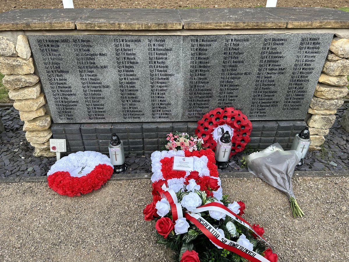 PLinManchester's tweet photo. Official opening of the RAF Ingham Heritage Centre to honour the Polish airmen who flew alongside the RAF during WWII. Polish Bomber Squadrons Centre will serve as a lasting tribute to their bravery and sacrifices. https://t.co/DEfgQBDeAU