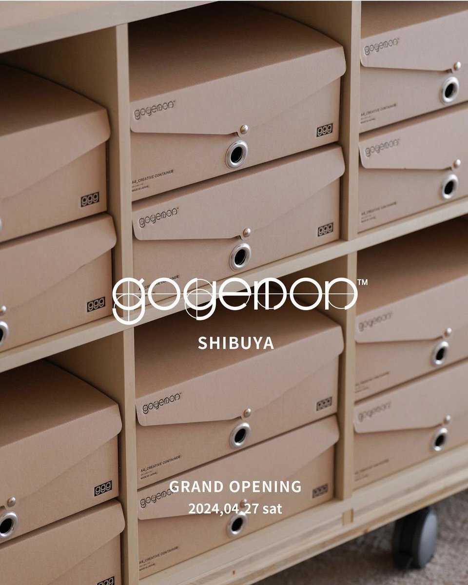 やっと公に話せるのですが、なんとなんとgoyemonの直営店が東京渋谷にオープンします！！！！！雪駄スニーカー「unda」が壁にズラリと並び、goyemonの歴代商品も一挙に手に取ることができます。
過去最多のアイテム数を誇る店舗になります！

4/27(土) よりオープン。
東京都渋谷区1-1-36