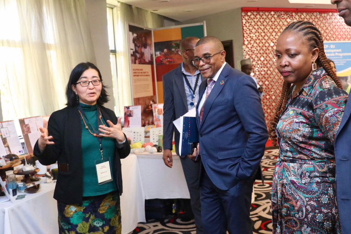 wakiaga's tweet photo. As the Forum continues, the @DevelopmentMin Exhibition offers a glimpse into the tangible outcomes of the Programme. Excited to explore products and processes driving sustainable development in artisanal mining communities!
#devmin2024 #Africamining https://t.co/5VzfTbqRr1