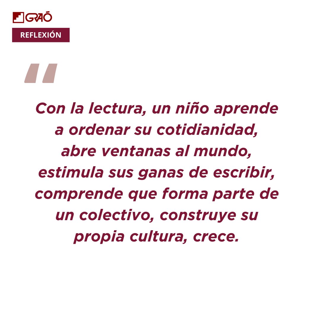 GRAÓ (@editorialgrao) on Twitter photo 📖 #ElAbrazodelaLiteratura. Itinerarios lectores para infantil y primaria
✍️ <a href="/JaumeCentelles/">Jaume Centelles</a>
📚 👉 grao.com/libros/el-abra…
▶️ youtube.com/watch?v=8Dly4G…
#llegir #leer #libros #llibres #educació #educación #biblioteca #LIJ #ItinerarisLectors #ItinerariosLectores #JaumeCentelles 📖 #ElAbrazodelaLiteratura. Itinerarios lectores para infantil y primaria
✍️ <a href="/JaumeCentelles/">Jaume Centelles</a>
📚 👉 grao.com/libros/el-abra…
▶️ youtube.com/watch?v=8Dly4G…
#llegir #leer #libros #llibres #educació #educación #biblioteca #LIJ #ItinerarisLectors #ItinerariosLectores #JaumeCentelles
