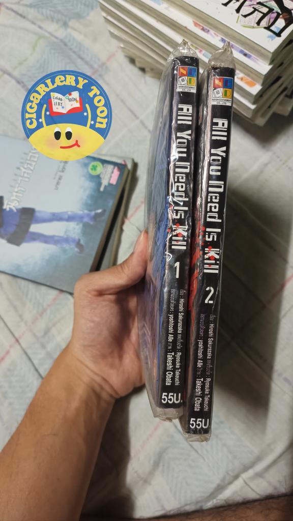 cigarlery's tweet photo. ปล่อยจ้าา ของแรร์!
1.บุษบาภาษาศิลป์ ครบจบ เล่ม1-6สภาพบ้าน เล่ม7-10มือ1 🔥- 3200
2.All you need is kill มือ 1 ล้วนๆ ✨(มีตำหนิโดนรัด)- 450

#ตลาดนัดมังงะ #หนังสือการ์ตูน #มังงะ #หนังสือมือสอง #มังงะมือสอง #ตลาดนัดยูริ  #ตลาดนัดมังงะมือสอง https://t.co/Wgl0TN00Cu