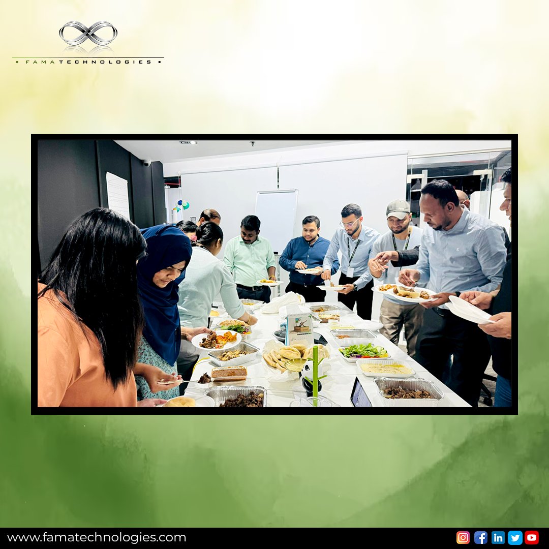 FamaTechnologiz's tweet photo. 📸✨Take a look at the awesome time we had at the FAMA Technologies Dubai Office!
We laughed, enjoyed delicious food, and grew closer as a team.
Check out the fun we had! 🔥💼
#TeamFun #FAMAFamily #GoodTimes #WorkPerks 🌟#famatechnologies https://t.co/rfV6tuh7cP