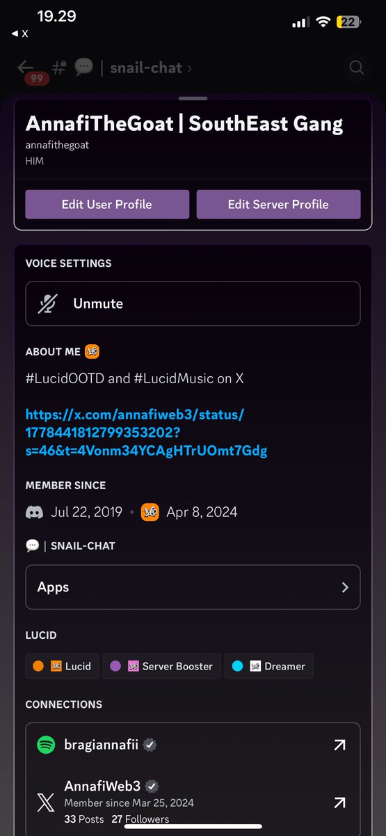 Was chillin because I was dead tired of web2 work and suddenly @jujujuls_12 mentioned me and BOOM! Thank you so much for the support Juls! 🔥❤️ LUCID GMI 100000% #WeAreLucid @lucidbtc