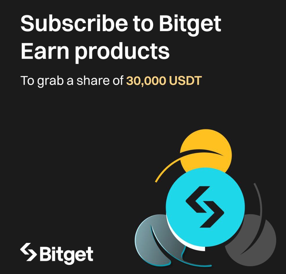 🔥Maximize your earnings with #Bitget Earn and grab your slice of the 30,000 USDT prize pool! 👉 Check out more details below and start earning today! twitter.com/BitgetIndia/st… #Crypto #staking