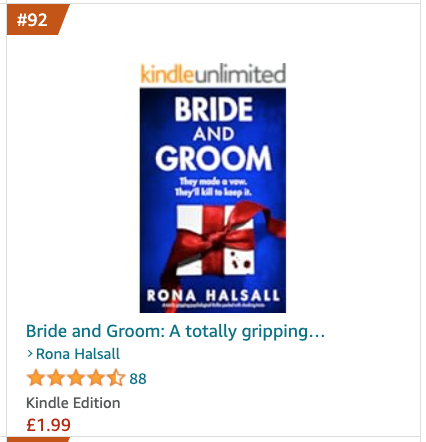 Yay!!! My new book, #BrideandGroom has jumped into the top 100 this morning!😊 Huge thanks to all the readers who have bought a copy and all the reviewers who have posted on Amazon! ❤️ Want to take a look? geni.us/B0CT8Y3PLDauth… @Bookouture @nholten40