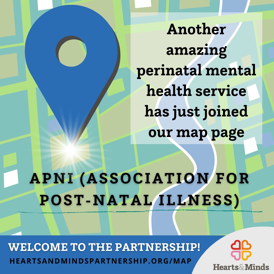 We're excited to welcome @APNI_PND to our map page! APNI is a charity offering perinatal mental health support both online and via a helpline. It's good to see the map being populated, so more families have access to safe, community-based support in their local areas. #vcse