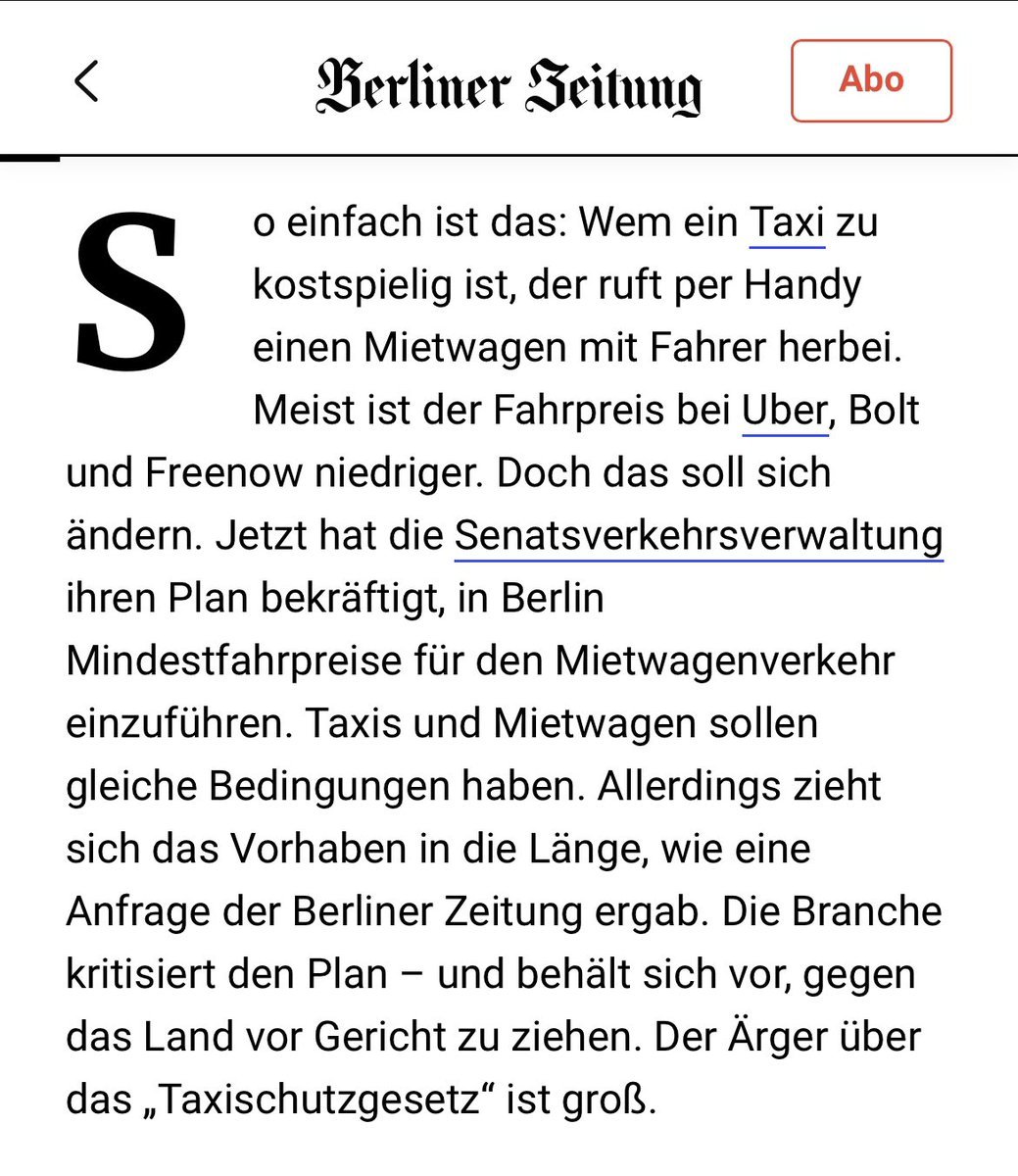 Planwirtschaftler tun Planwirtschaftsdinge. Entweder sie deckeln Preise wie bei der #Mietpreisbremse oder sie versuchen, Preise künstlich hochzutreiben wie bei Energie, Fleisch oder Mietwagen. Immer denken sie, daß sie klüger sind als d. Markt, immer schaden sie dem Verbraucher.