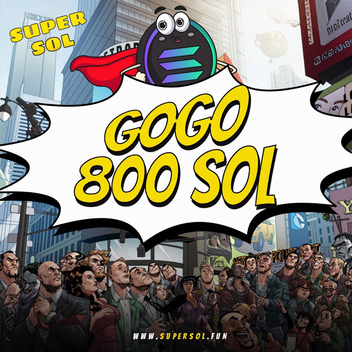 🗯️Unstoppable! GOGO 🚀🚀

🔗 Official Link: pinksale.finance/solana/launchp…