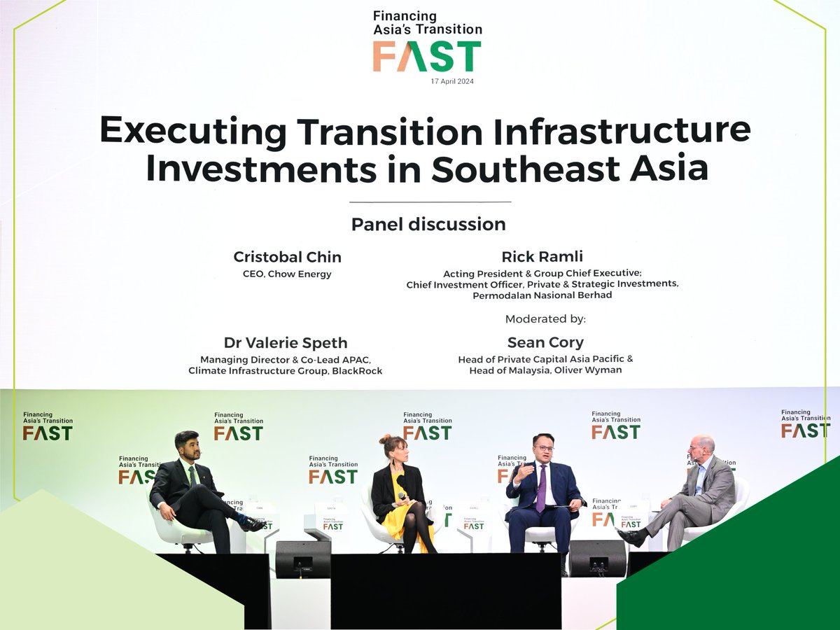 Temasek's tweet photo. Day 3 #Ecosperity Week 2024 #FASTConference Highlights: Our Vice Chairman, Sustainability, Steve Howard, shared if our imperative to address climate change comes from safeguarding the planet for future generations, people must then be placed at the centre of the green transition. https://t.co/vmBQRbYoUb