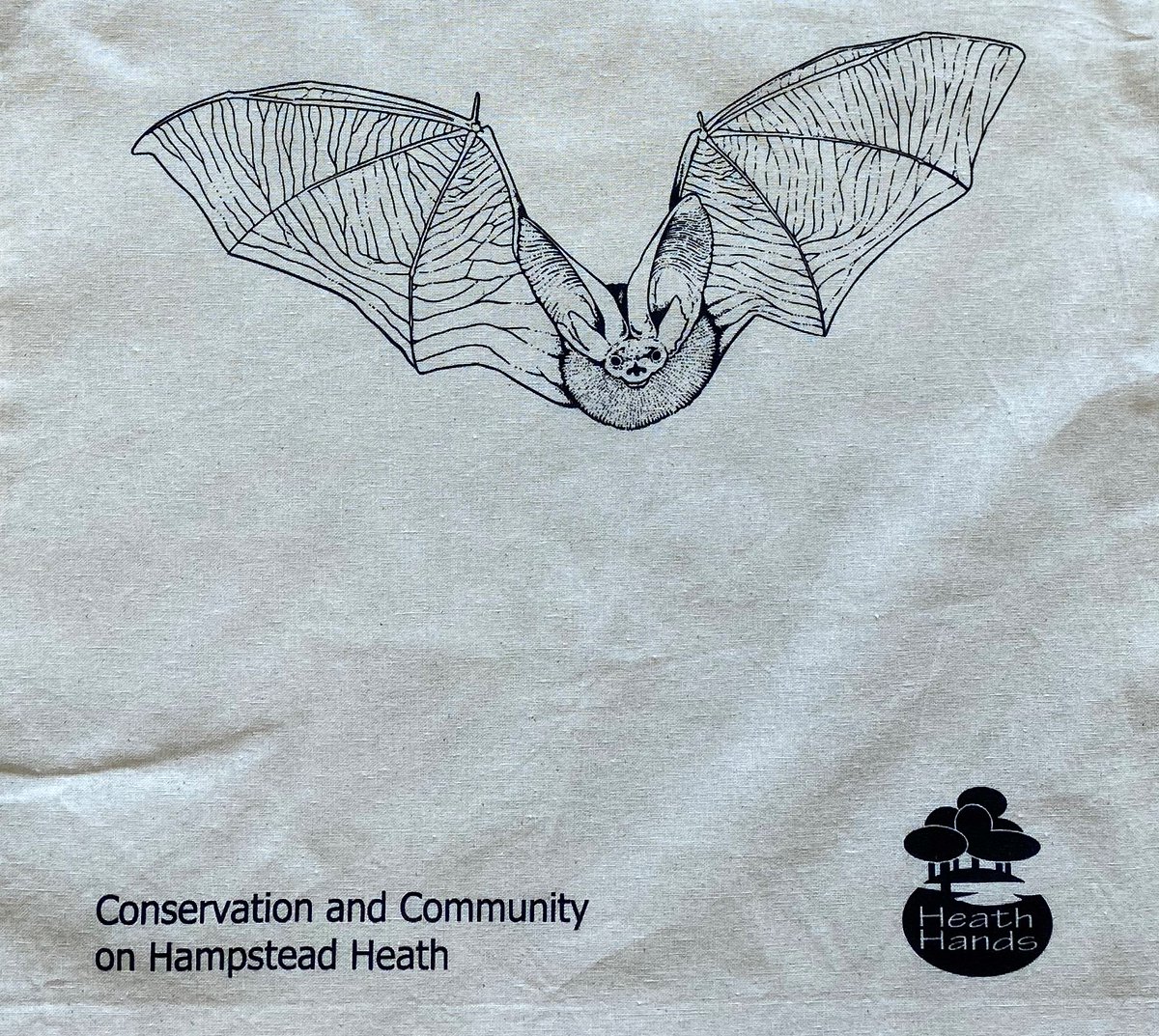Today is #BatAppreciationDay. Why not consider helping bats on Hampstead Heath by: -Adopting a bat box: heath-hands.org.uk/wildlife-adopt…; -Or purchasing a bat wildlife bag from our shop: heath-hands.org.uk/shop Also read our most recent bat and other blogs: heath-hands.org.uk/blog/hampstead…