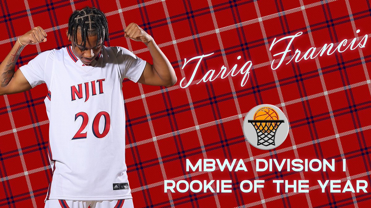 The top freshman in the NYC metropolitan area… 👉 𝐓𝐀𝐑𝐈𝐐 𝐅𝐑𝐀𝐍𝐂𝐈𝐒‼️ Tariq will receive his award at Thursday evening’s 91st Annual All-Met Haggerty Awards Dinner! MORE: njithighlanders.com/news/2024/4/17…