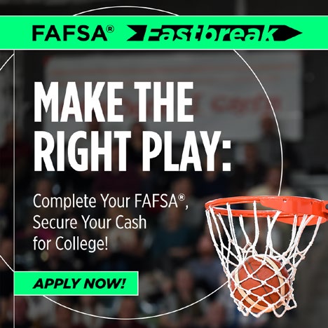 It’s #FAFSAFastBreak week and if you’re planning to attend college this fall, the best thing you can do for yourself is stop scrolling, go to studentaid.org, and complete your FAFSA form right now!