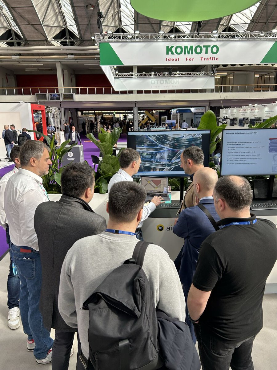 Day 2 of <a href="/intertraffic/">Intertraffic</a>  and it is absolutely *thronging* at the Aimsun booth!
Come and ask for a demo of our solutions at booth 01.327, where we are co-exhibiting with <a href="/yunextraffic/">Yunex Traffic</a>  and <a href="/VIZ_Berlin/">Verkehrsinformationszentrale Berlin (VIZ Berlin)</a>