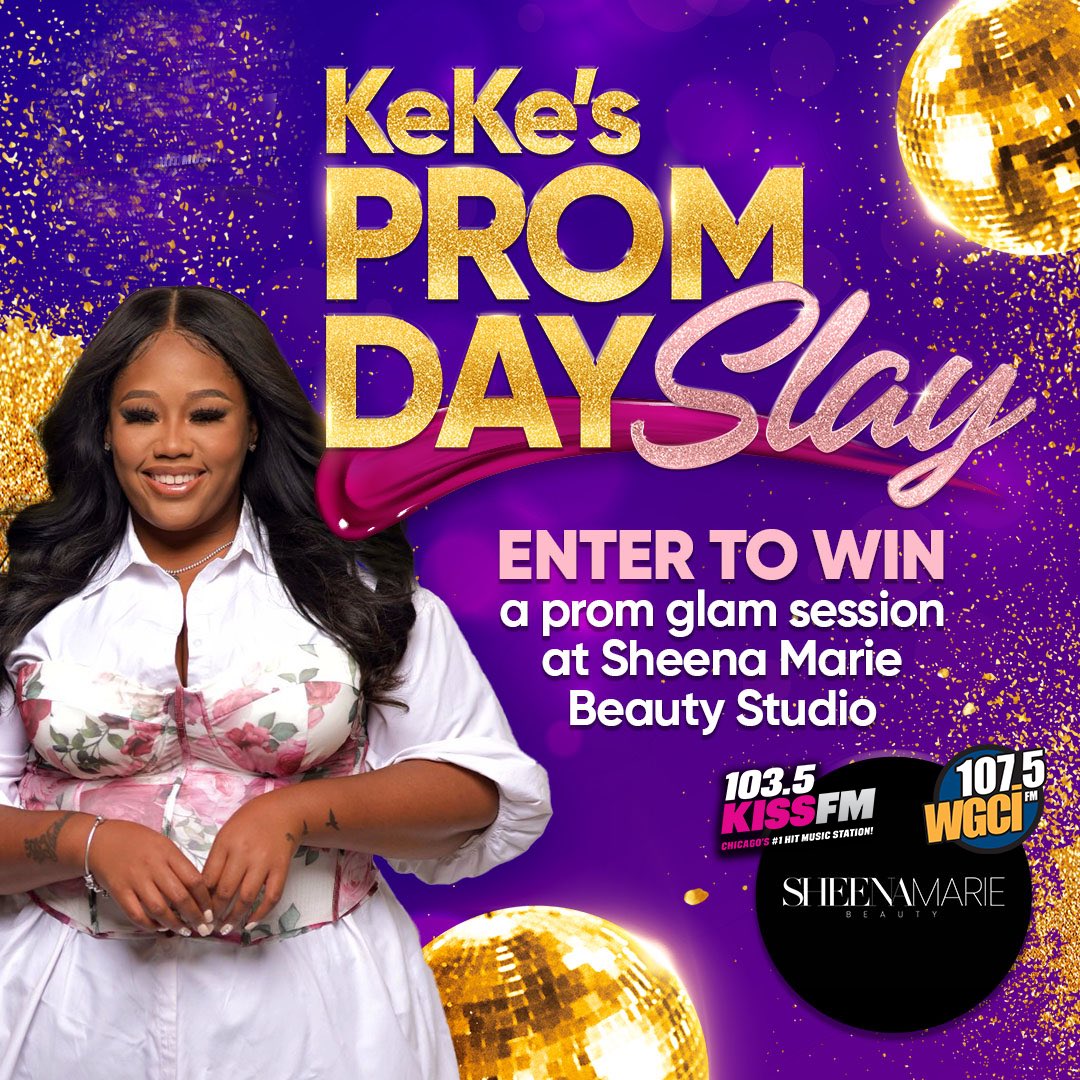 📣Calling all my prom baddies! 🤗 Enter to win a FREE prom day SLAY from celebrity makeup artist Sheena Marie Beauty Studios! 🔥 Tap the LINK TO ENTER! 1035kissfm.iheart.com/promotions/win… #KeKesPromSlay Follow @1035KISSFM @WGCI @fredshowradio for bonus entries!