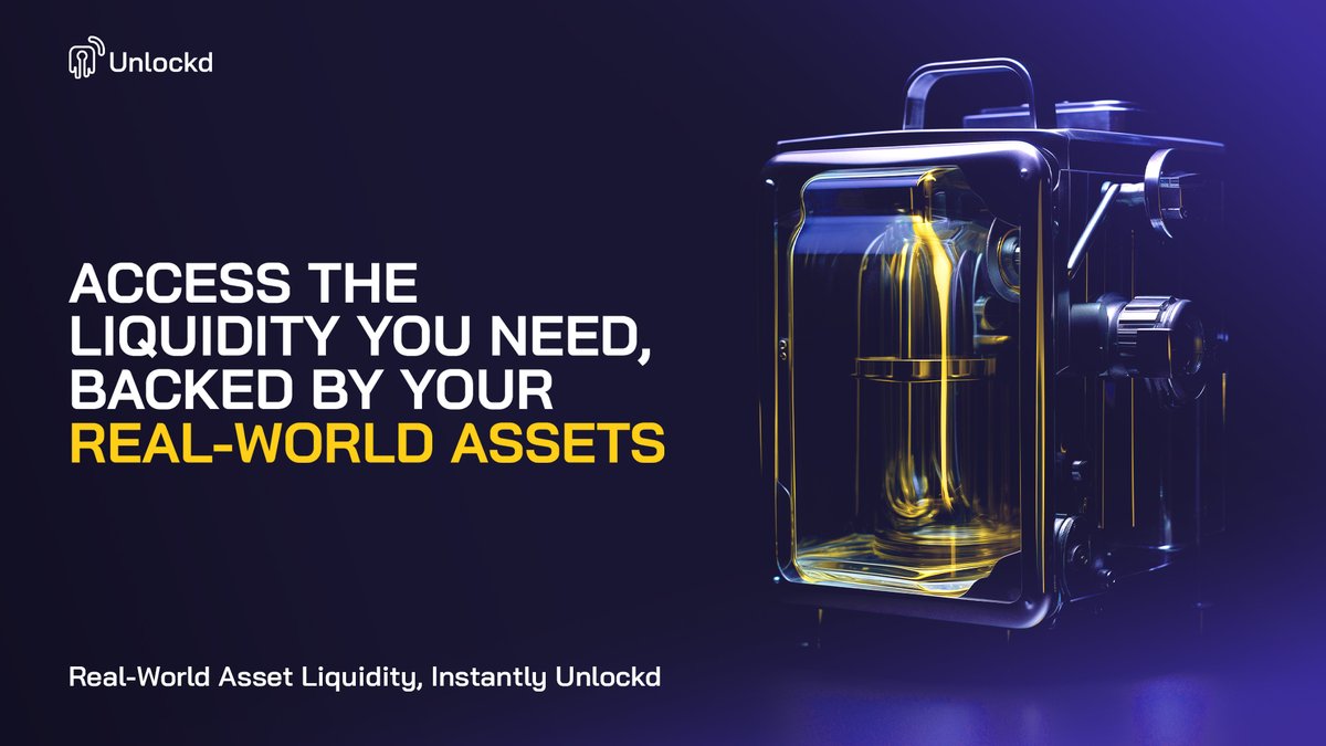 We're pioneering a shift in how we perceive and utilize tokenized RWAs. From luxury watches to collectibles, your valued possessions become the key to unlocking instant liquidity, offering a new dimension to asset-backed lending. Learn more 👉 unlockd.finance