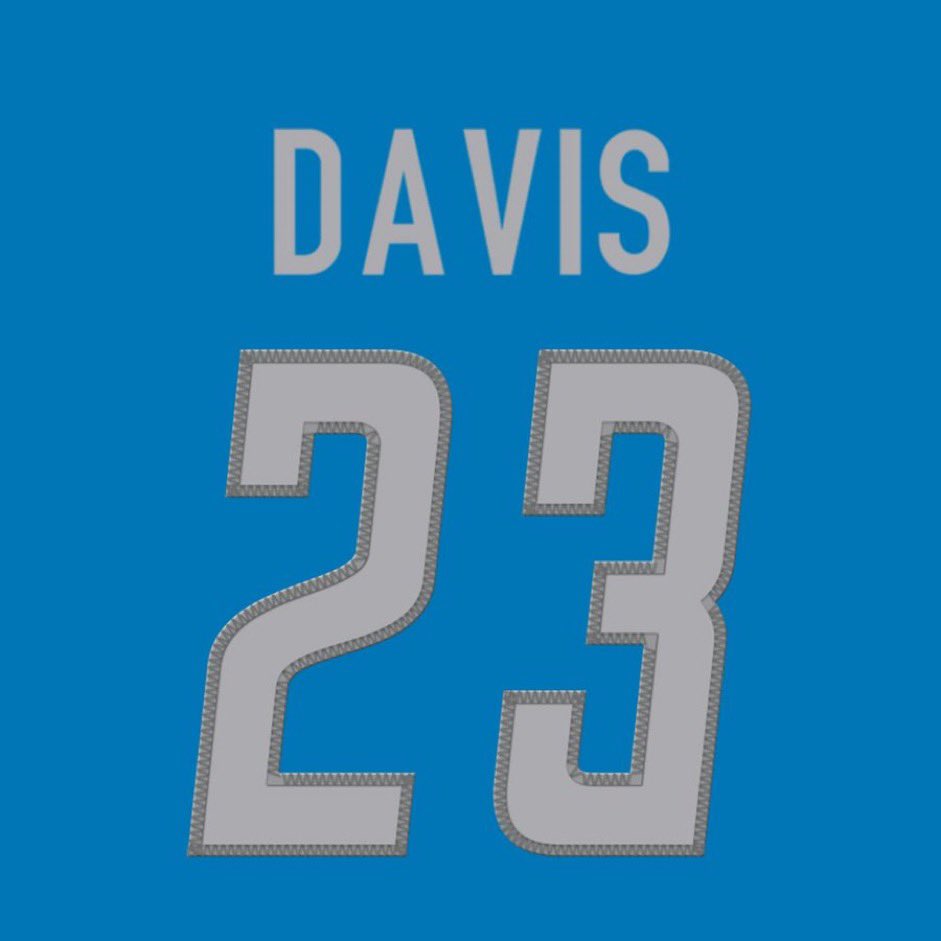 New #Lions DB Carlton Davis is wearing number 23. 

Last worn by Jerry Jacobs. 

#OnePride #AllGrit
