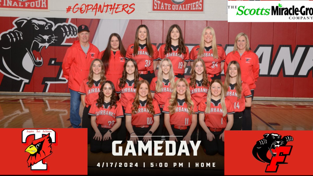 FairbanksNation's tweet photo. Strike Out Cancer Game:  Mandy Cotter will throw out the first pitch around 4:50. There will be bake sale items and a 50/50 raffle at the game! Go Panthers https://t.co/9OMHdoBIeV