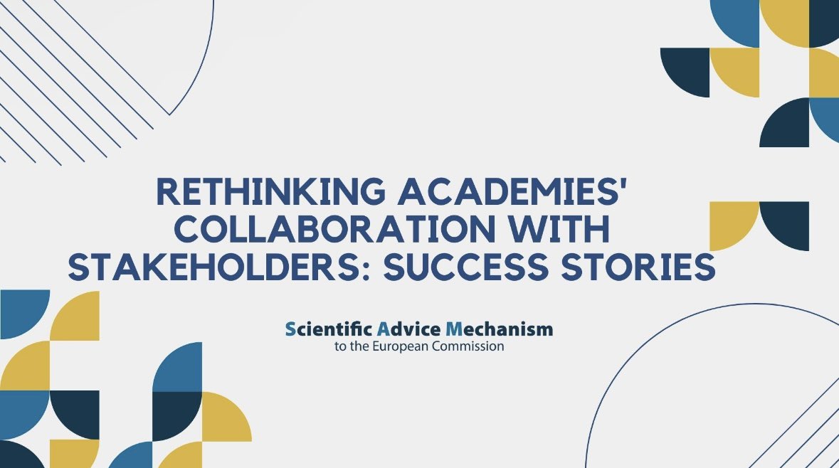 Happening tomorrow, April 18, 11:00‼️You can still register here scientificadvice.eu/events/rethink… During this webinar we will hear from #Academies and their partnerships with various partners ⚖️ #sciadvice