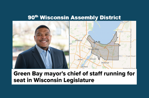 #2024Election Amaad Wagner-Rivera announces candidacy for #Wisconsin's 90th Assembly District #GreenBay paulsnewsline.blogspot.com/2024/04/amaad-…