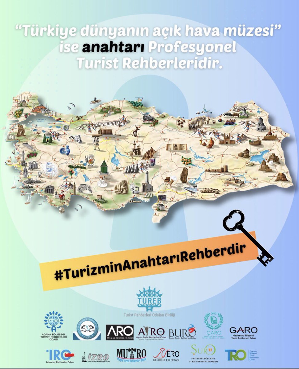 TUREBOfficial's tweet photo. #TurizminAnahtarıRehberdir https://t.co/bNk0YHuQNk