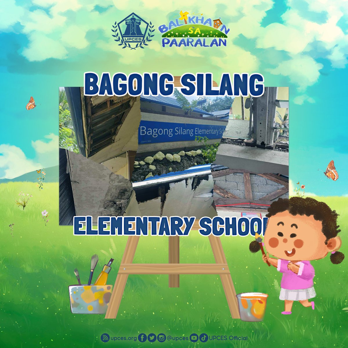 UPCES's tweet photo. 𝗕𝗮𝗹𝗶𝗸𝗵𝗮𝗮𝗻 𝘀𝗮 𝗣𝗮𝗮𝗿𝗮𝗹𝗮𝗻! 🌈

UPCES will lend a hand to 𝗕𝗮𝗴𝗼𝗻𝗴 𝗦𝗶𝗹𝗮𝗻𝗴 𝗘𝗹𝗲𝗺𝗲𝗻𝘁𝗮𝗿𝘆 𝗦𝗰𝗵𝗼𝗼𝗹 on 🗓️ 𝗠𝗮𝘆 𝟰, 𝟮𝟬𝟮𝟰 by undertaking school restoration project! 🛠️

We greatly appreciate any financial donations to support our mission. 💙 https://t.co/4Exk7HwV50