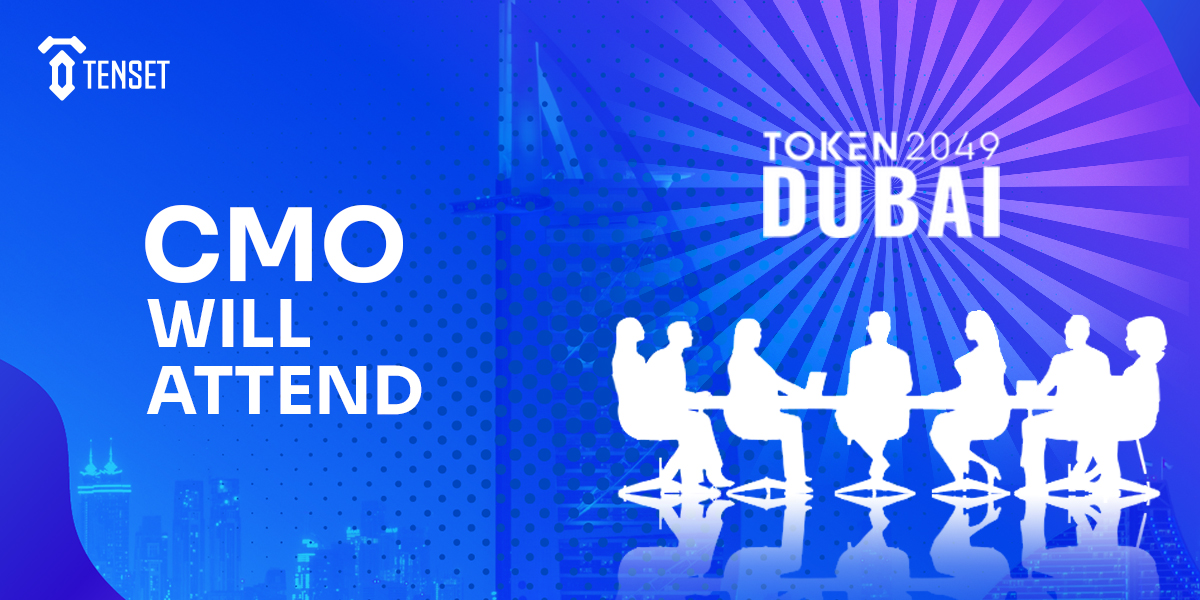 Tenset is attending @token2049! 🎉 April 18-19 📆 📍 Dubai 🇦🇪 CMO @mrkenbitcoin will be at the conference to represent Tenset, speak with other projects and establish new partnerships! 🌐 If any Tensetters will be attending, make sure to look out for Ken! 🤝