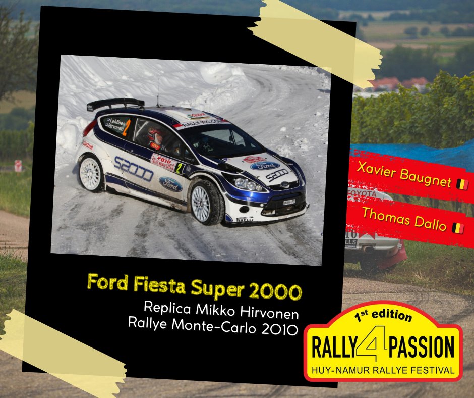 😎 An ex-Hirvonen Fiesta Super2000 for Xavier Baugnet! <a href="/Rally4Passion/">Rally 4 Passion</a> 🇧🇪
R4P.be