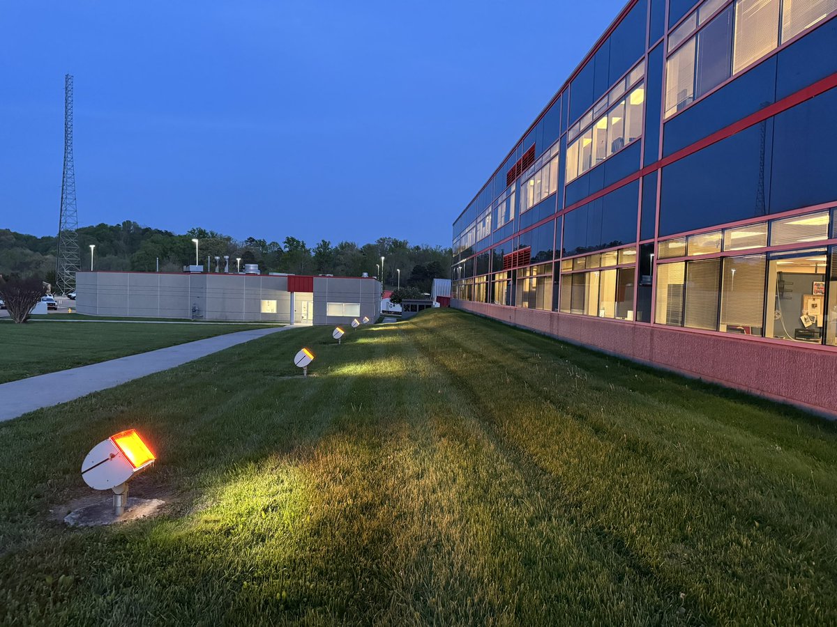 National Work Zone Awareness Week continues! We have our @myTDOT offices in Knoxville lit in Orange nightly to promote work zone safety. #NWZAW #myTDOT #WorkWithUs #MoveOver #SlowDown