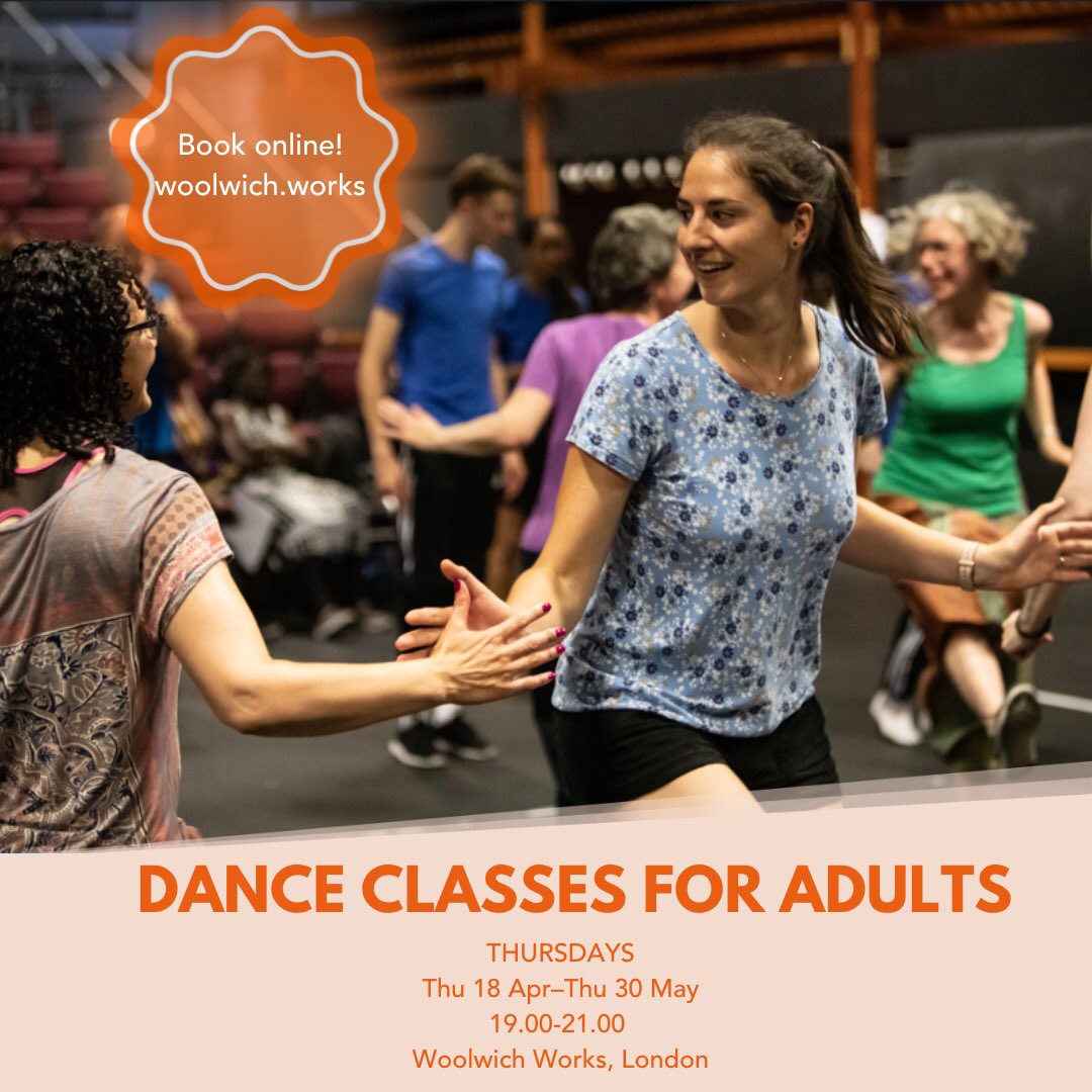 📣 Protein’s popular dance class for adults returns for another term @woolwichworks from this Thursday eve! 🗓 18 April - 30 May ⏰ 7-9pm 📌 Book here woolwich.works/events/dance-c… @royal_greenwich @rar_london