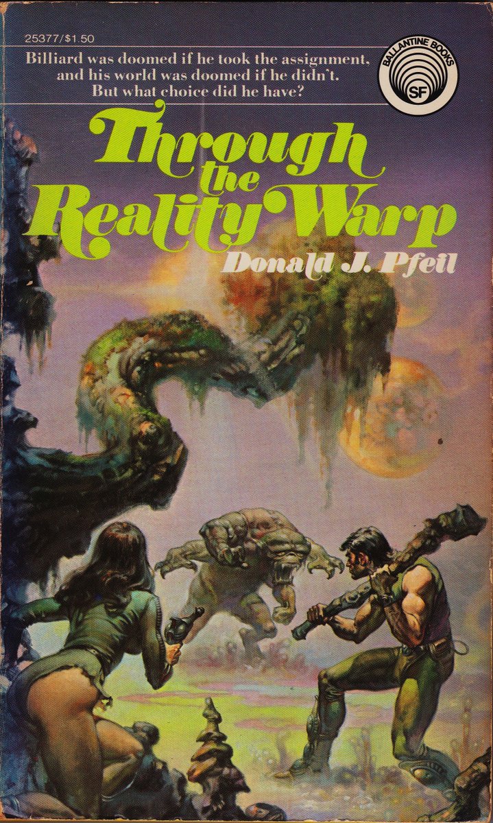 #SciFiDaily A fantastic Boris cover is apparently wasted on this sci-fi adventure novel from 1976. A 3-star review on Goodreads claims the cover represents a single scene, and isn't indicative of the rest of the book. That's too bad, since the cover would absolutely catch my eye.