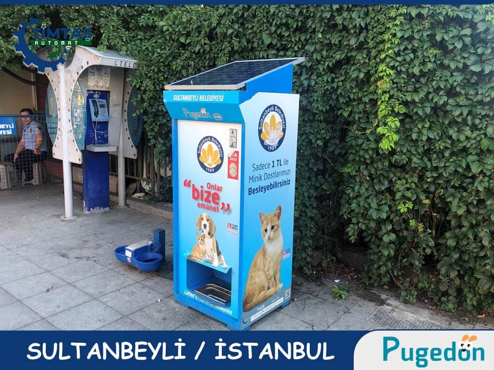♻️ ✅ Otomatlarımız Türkiye'nin her yerinde 🇹🇷 @SultanbeyliBel @pugedontr #pugedon #mamamatik #timtasautomat #köpek #kedi #sosyalsorumluluk #geridonusum #sıfıratık #atıktoplama #cevre #cevrebakanlıgı #turkey #istanbul #instagram #spor #kesfet #plastik #ambalaj #atık #Recycle