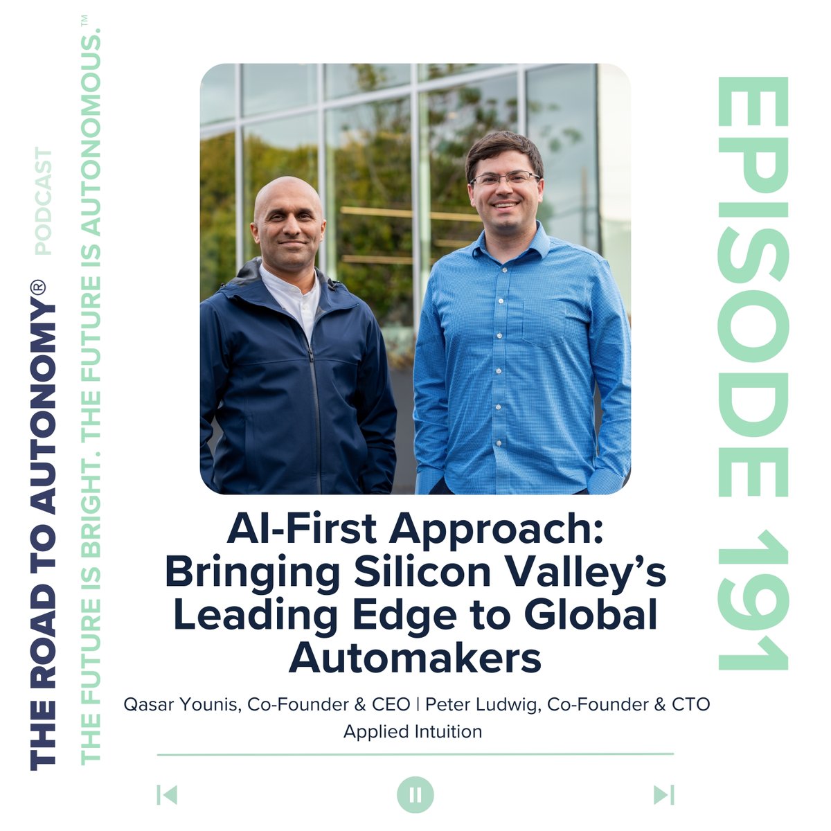 AI-First Approach: Bringing Silicon Valley's Leading Edge to Global Automakers 🎧 Listen on Apple Podcasts: podcasts.apple.com/us/podcast/the… 🎧 Listen on Spotify: open.spotify.com/episode/4rLkfr… 🎥 Watch on X: x.com/RoadToAutonomy… 🎥 Watch on YouTube: youtu.be/yZdohkU8w5A?si…