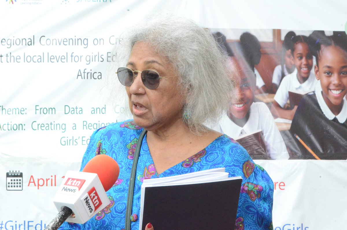JaslikaOrg's tweet photo. Dr @sheilaWamahiu explains how the convening seeks to implement adaptive approaches that challenge entrenched societal norms hindering progress in girls’ education; build a strong movement of voices of and for African girls.#GirlsEducation #GirlsEducationinEA #RELIafrica #Jaslika https://t.co/U5cLI8z3iO