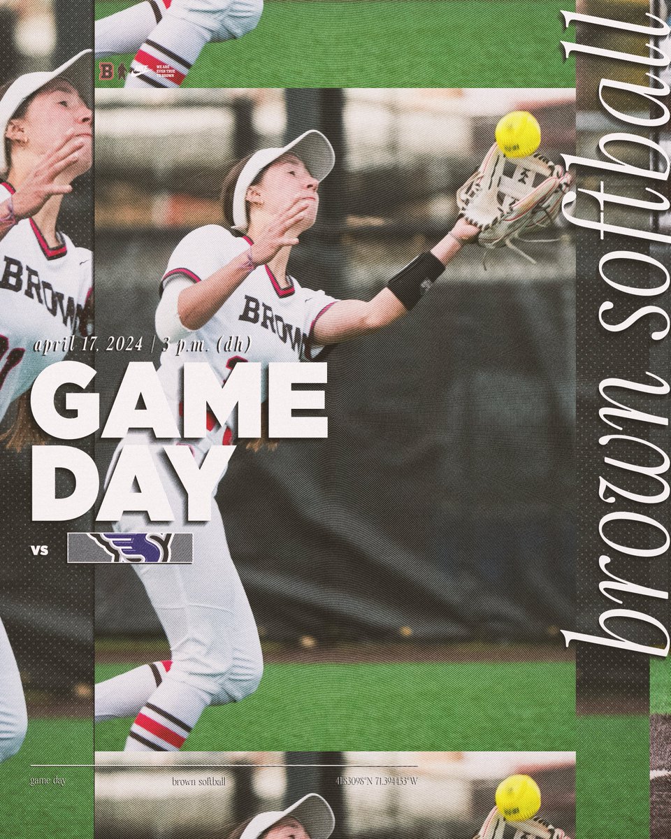 GAME DAY!

Back home to take on Stonehill this afternoon for a doubleheader.

linktr.ee/brownu_softball

#EverTrue