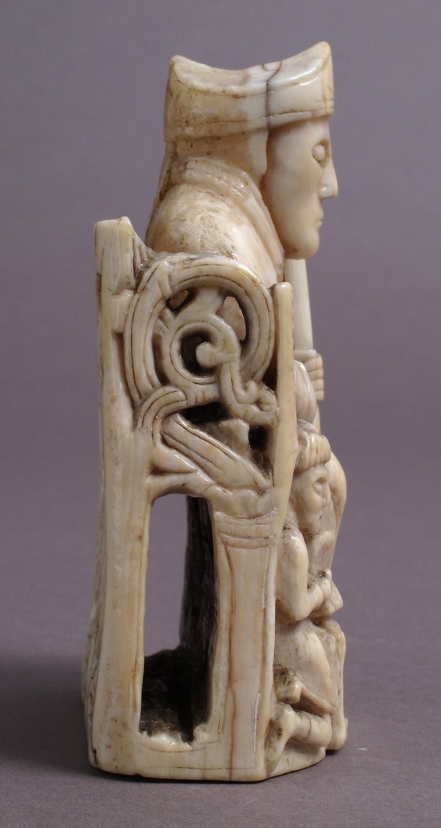 Chess Piece 1150–1200, #Scandinavian (Met Museum) The Bishop was introduced to the European chessboard in the 12th century, replacing the elephant of Islamic tradition. This is a wonderful object.